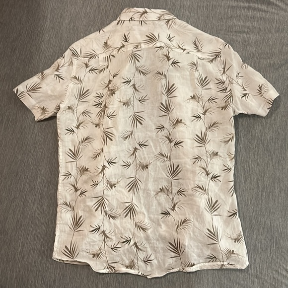 black & brown men’s small short sleeve flannel - Picture 2 of 2